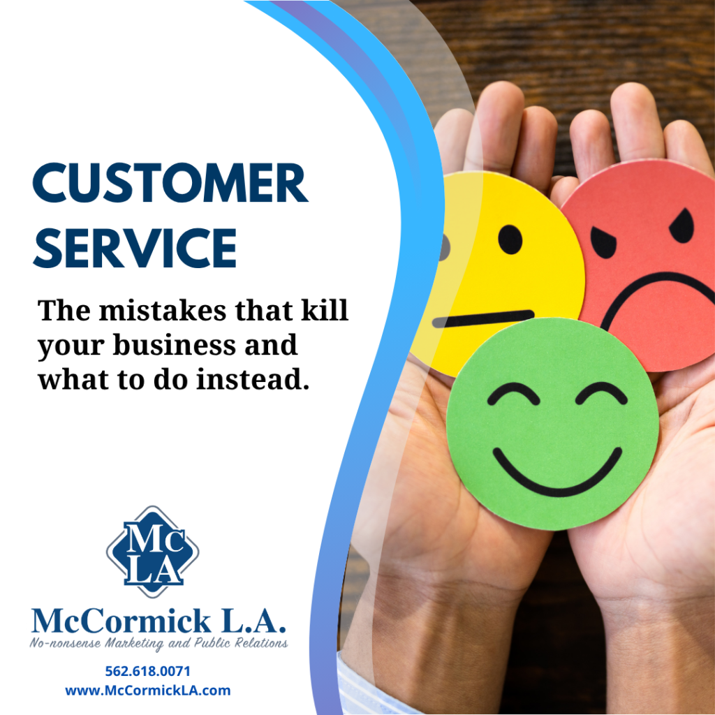 Customer Service Fixes to improve your business.